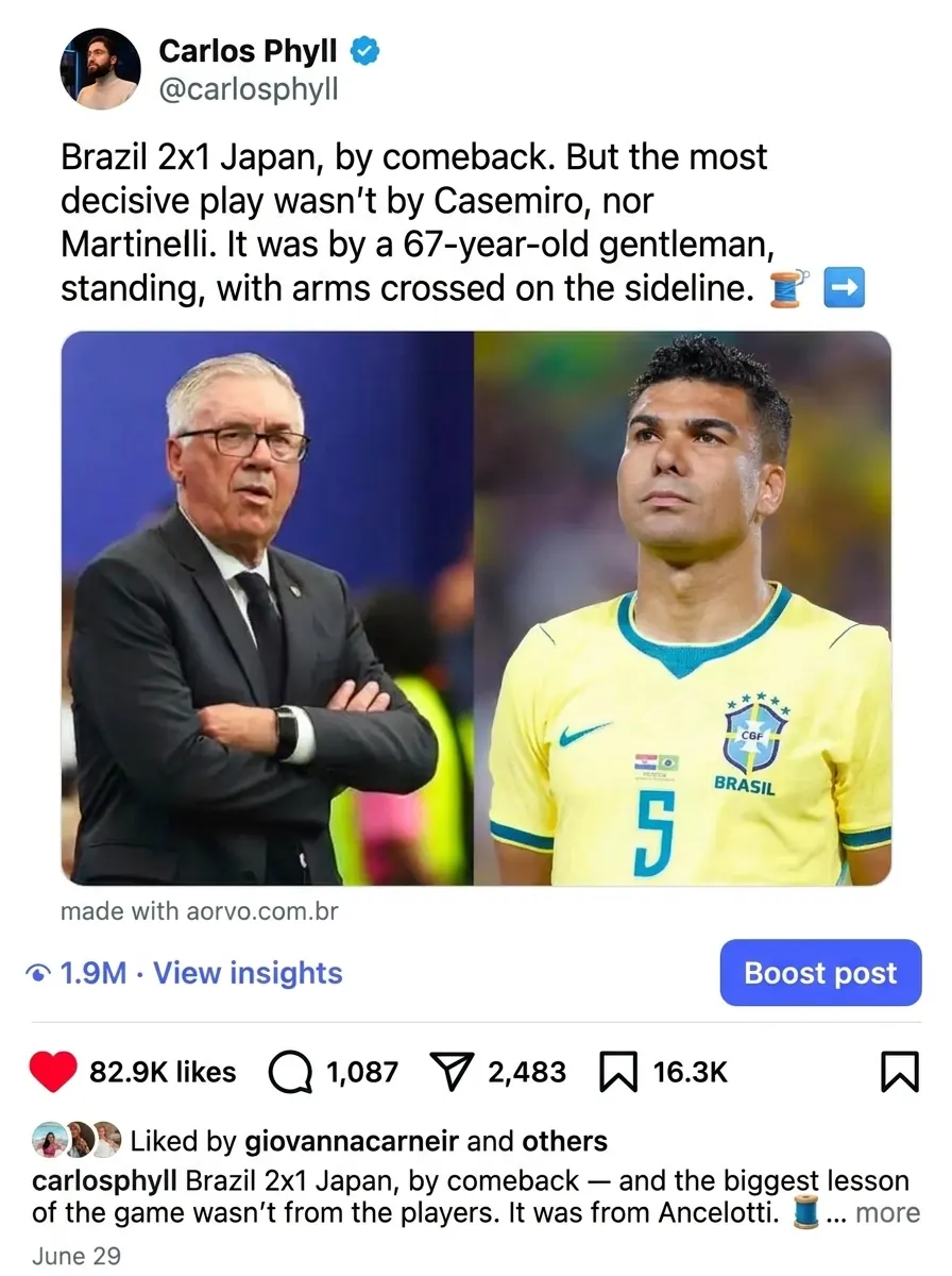 A screenshot, translated into English, of a carousel made with Qoorvo that took off on Instagram